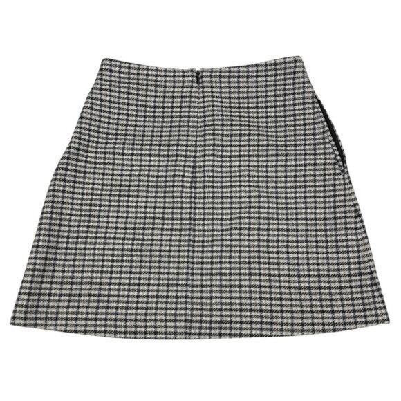 WILFRED Aritzia Essonne Wool Cashmere Blend Mini Skirt Sz 0 - Picture 8 of 9